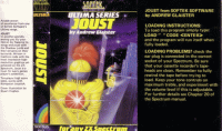 Joust ZX Spectrum US box art